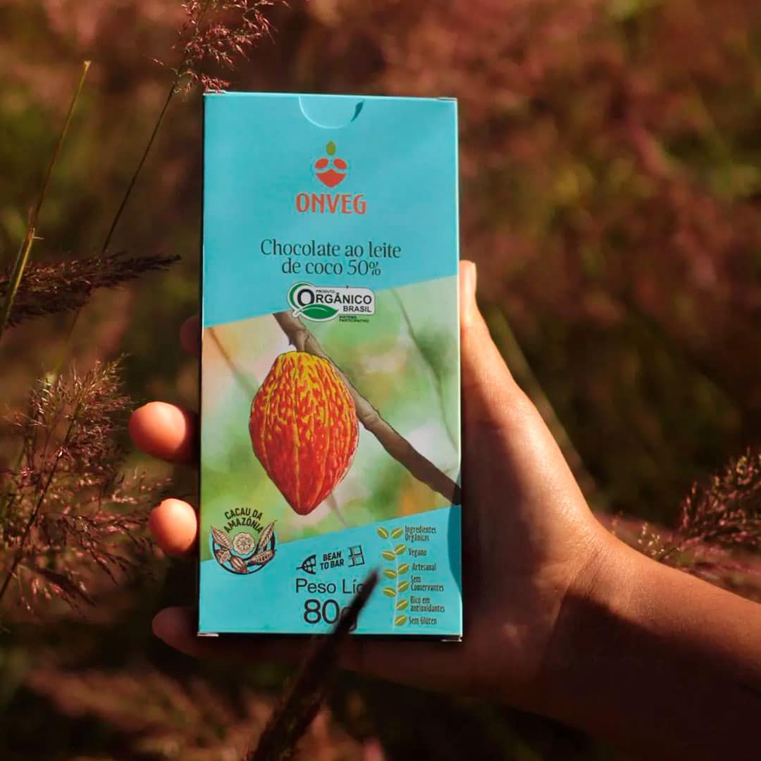 Chocolate Ao Leite de Coco 50 % - Imagem 2