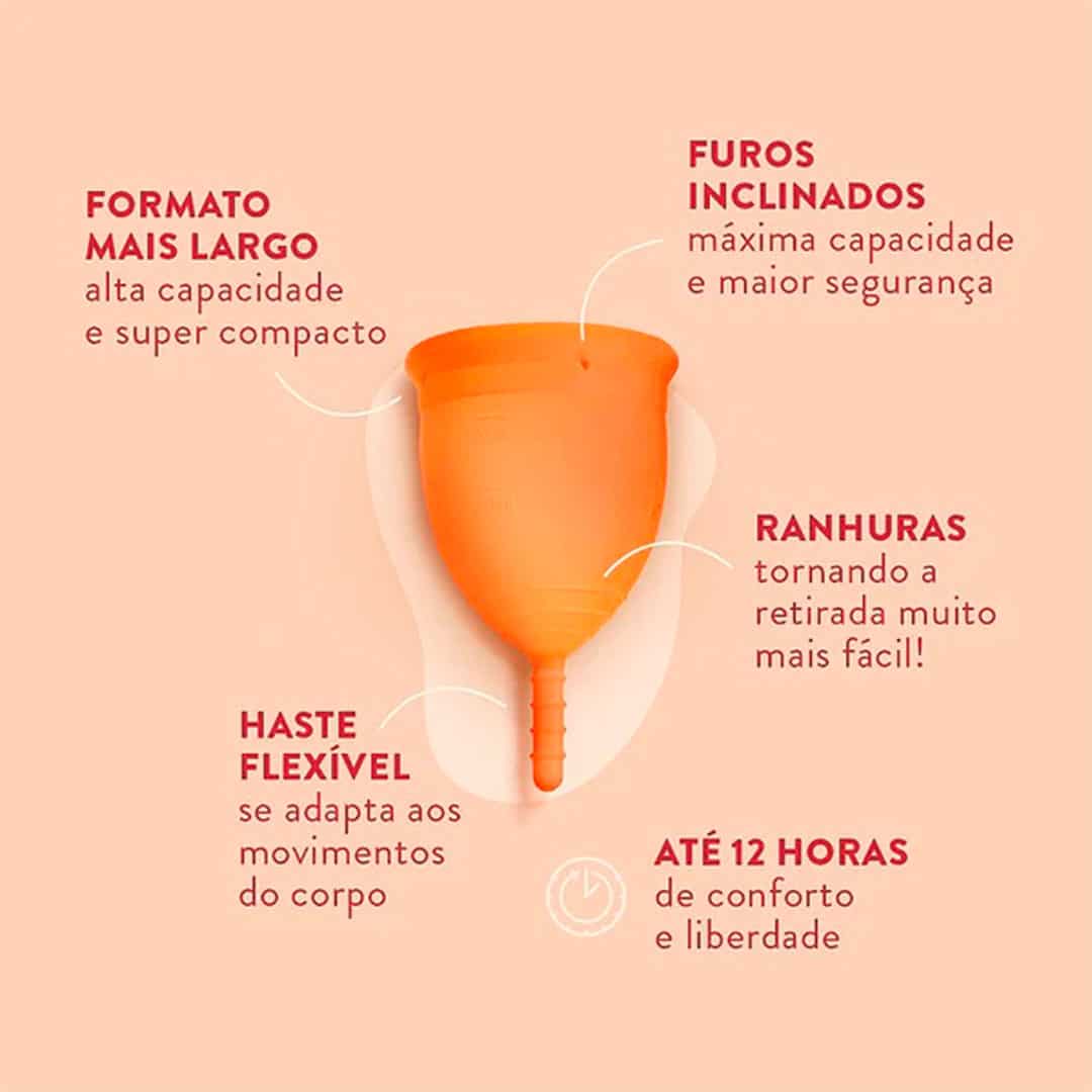 Coletor Menstrual Fluxo Intenso - Imagem 2