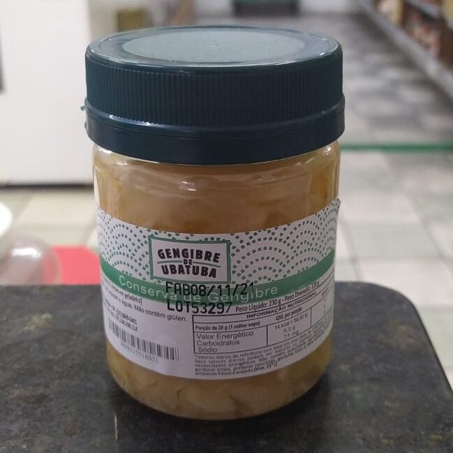 Conserva de Gengibre