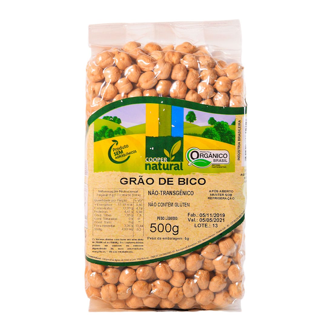 Grão de Bico Orgânico