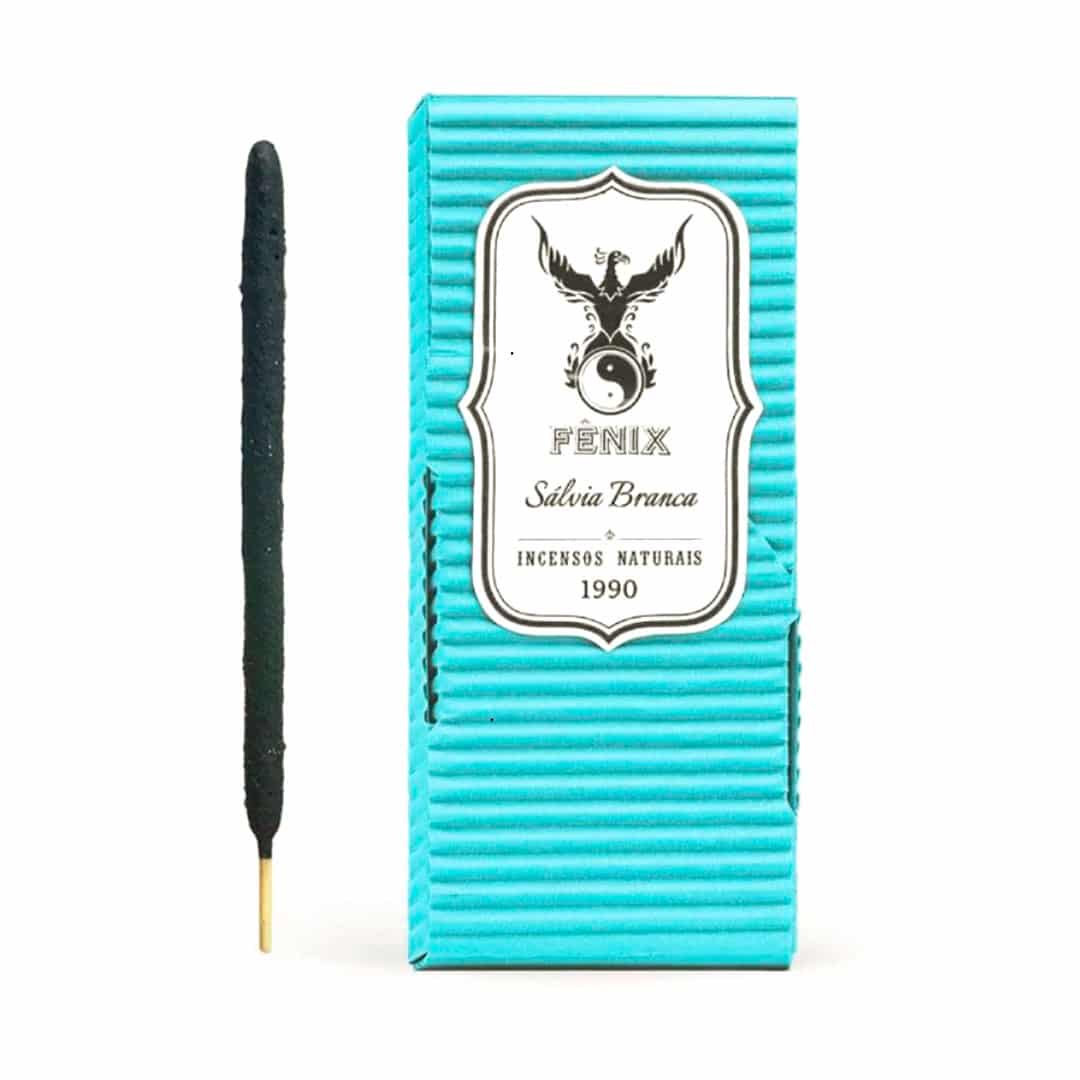 Incenso Natural de Sálvia Branca