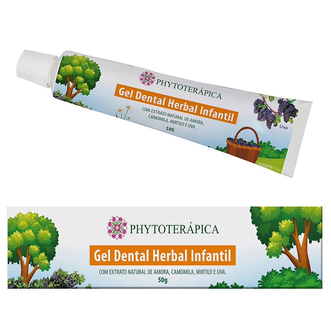 Pasta de Dente Infantil sem Fluor