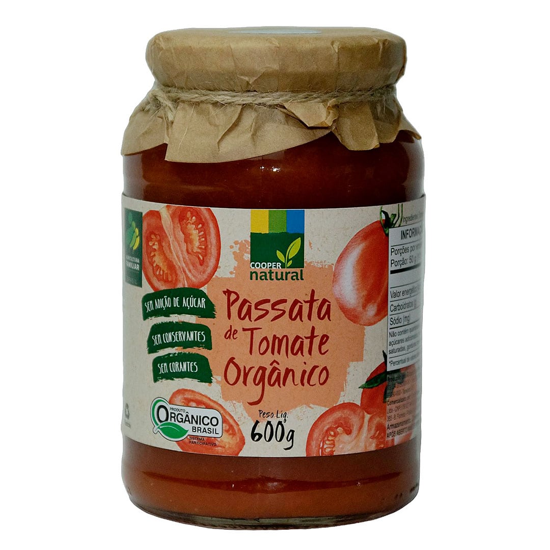 Purê de Tomate Orgãnico
