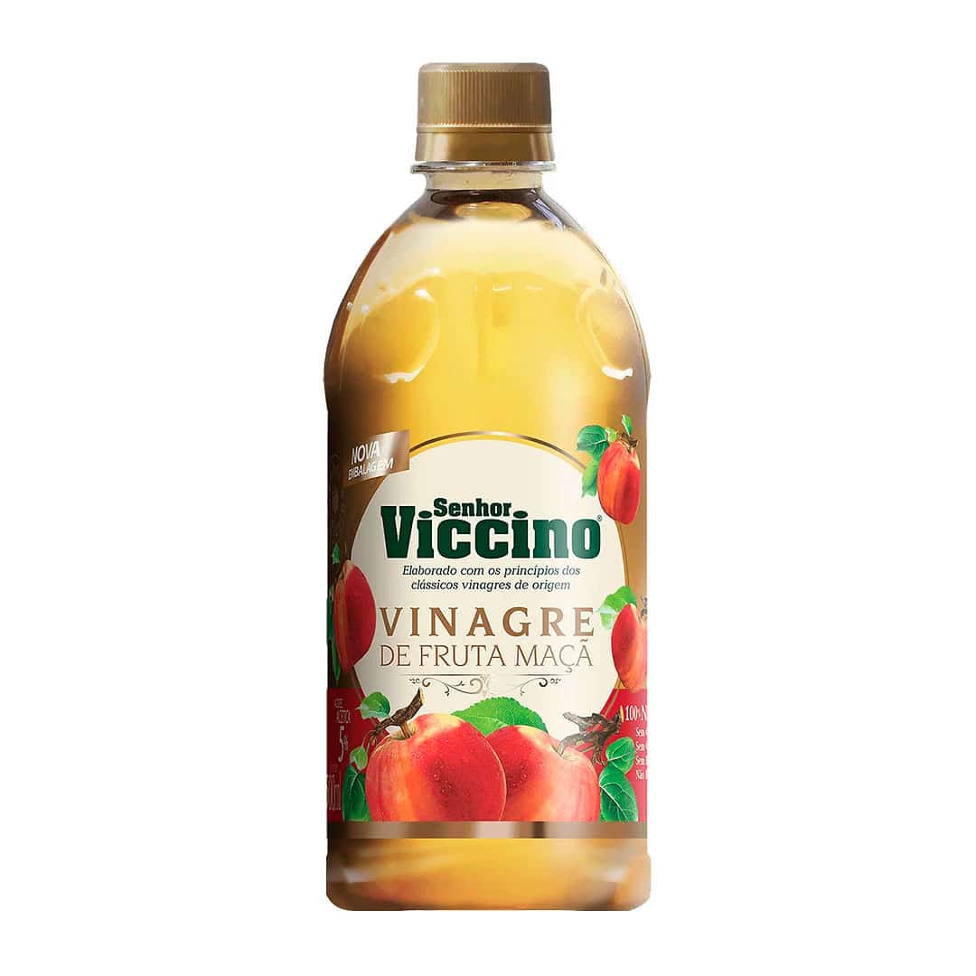 Vinagre de Maçã Sem Açúcar - Sr Viccino