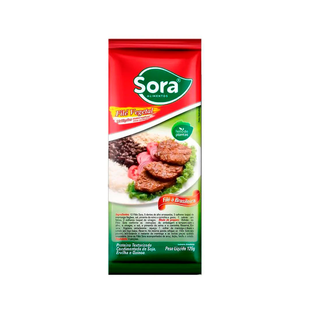 Carne de Soja Texturizada Sora