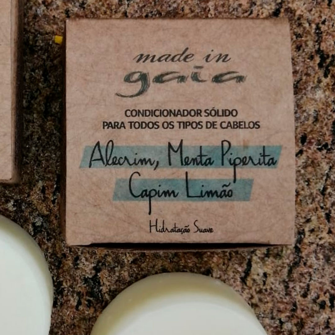 Condicionador em Barra de Alecrim e Menta