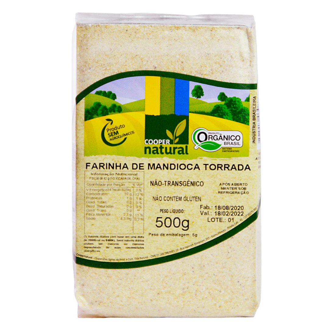 Farinha de Mandioca Torrada