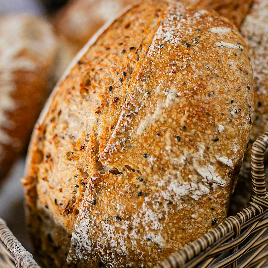 Pão de Fermentação Natural Multigrãos - 500g