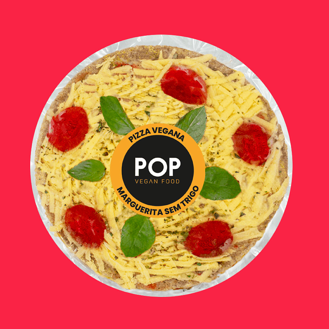 Pizza Vegana Marguerita Sem Glúten 250g