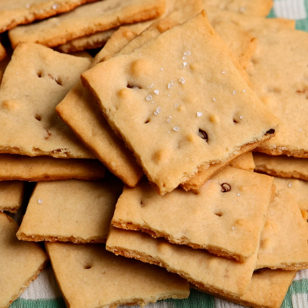 Biscoito Salgado de Alho Vegano