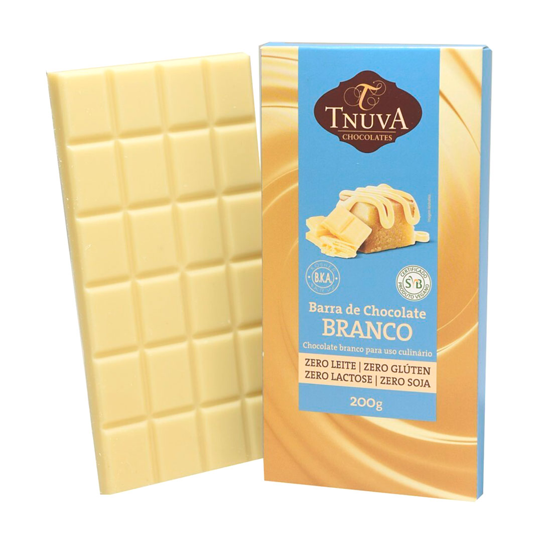 Chocolate Branco Vegano Tnuva 200g