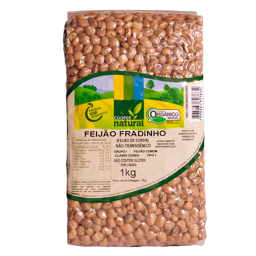 Feijão Fradinho Orgânico 1Kg